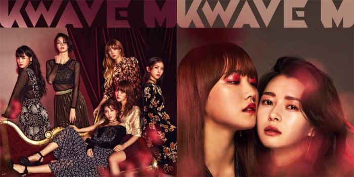 Hello Venus позировали для нового выпуска "KWAVE M"