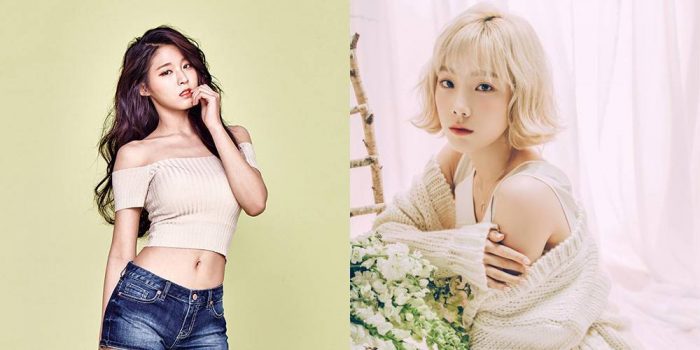Сольхён из AOA снова выразила свою любовь к Тэён из Girls' Generation