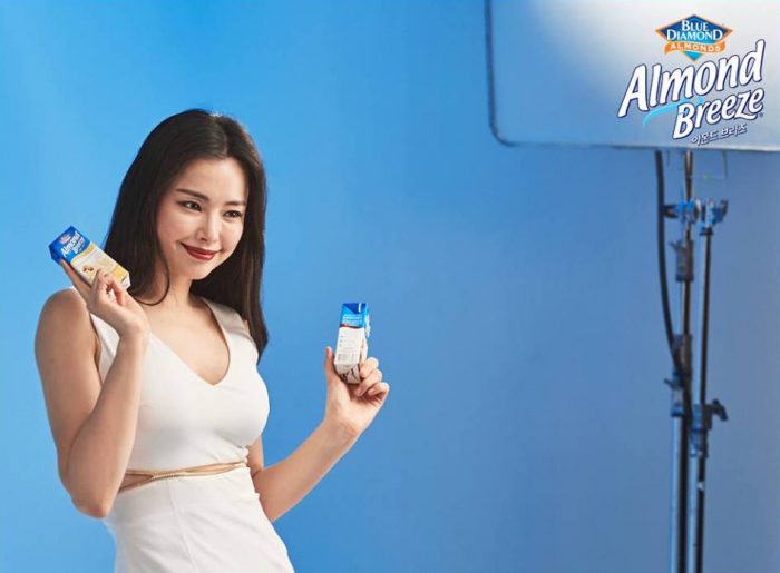 Красотка Ли Ха Ни стала новым лицом бренда Almond Breeze
