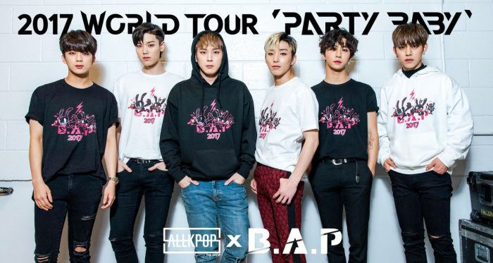 B.A.P x AKP выпустили лимитированную версию одежды "2017 Party Baby"