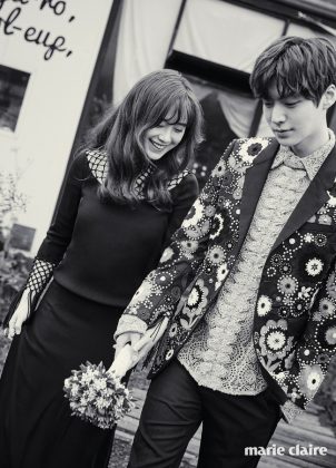 Ан Джэ Хён и Гу Хе Сон отметили свою первую годовщину свадьбы