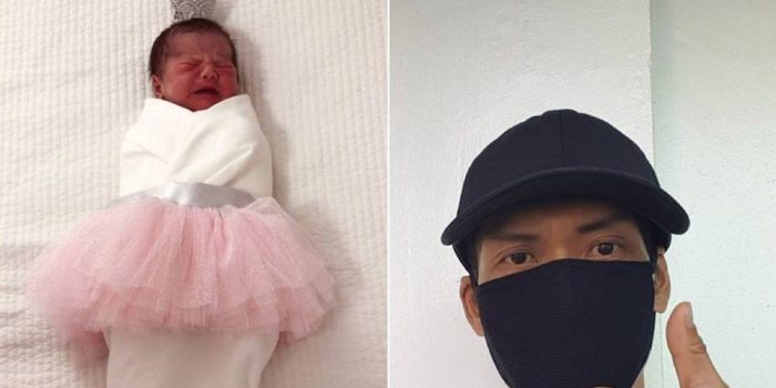 Пак Джун Хён (g.o.d) опубликовал фотографию новорожденной дочери