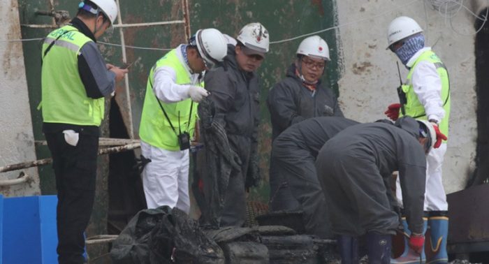 Было обнаружено тело второй пропавшей жертвы катастрофы парома «Севоль»