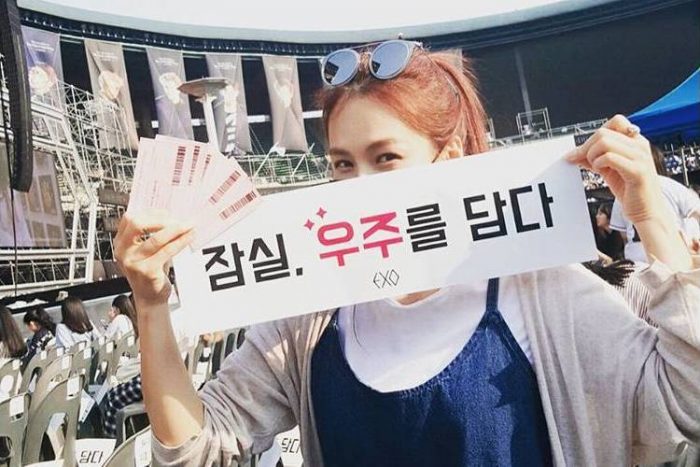 Чеён извиняется за неподобающее поведение на концерте EXO