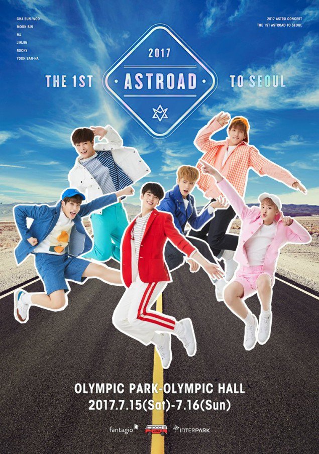 ASTRO проведут свой первый концерт в июле 2017