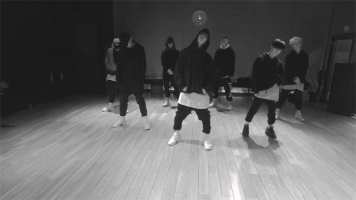 iKON опубликовали танцевальную практику к «Bling Bling»
