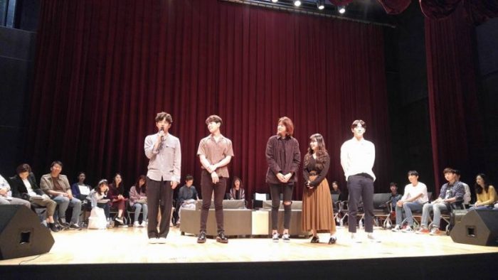 Онью (SHINee), Ким Мин Сок и другие посетили первое чтение сценария дорамы "Эпоха юности 2"