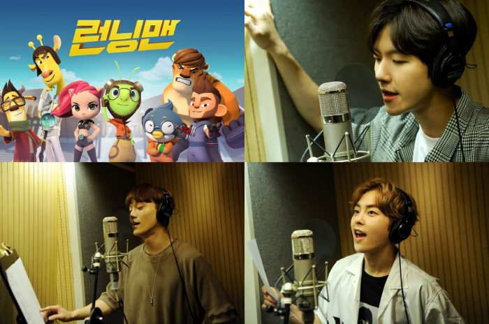 EXO-CBX запишут саундтрек для анимационной версии популярного шоу "Running Man"