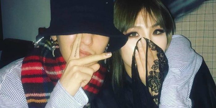 CL неожиданно появилась на концерте G-Dragon