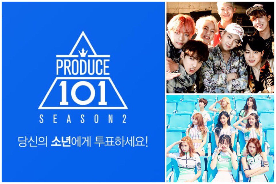 Что общего между шоу "Produce 101", BTS и TWICE?