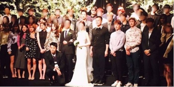 Скопление звезд на свадьбе генерального директора JYP Entertainment