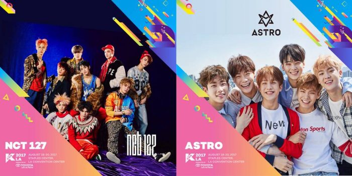 NCT 127 и ASTRO присоединятся к "KCON 2017 LA"