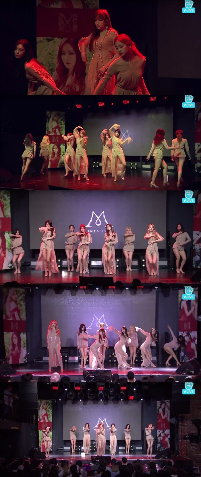 Nine Muses исполнили "Remember" на своём шоукесе к предстоящему камбэку