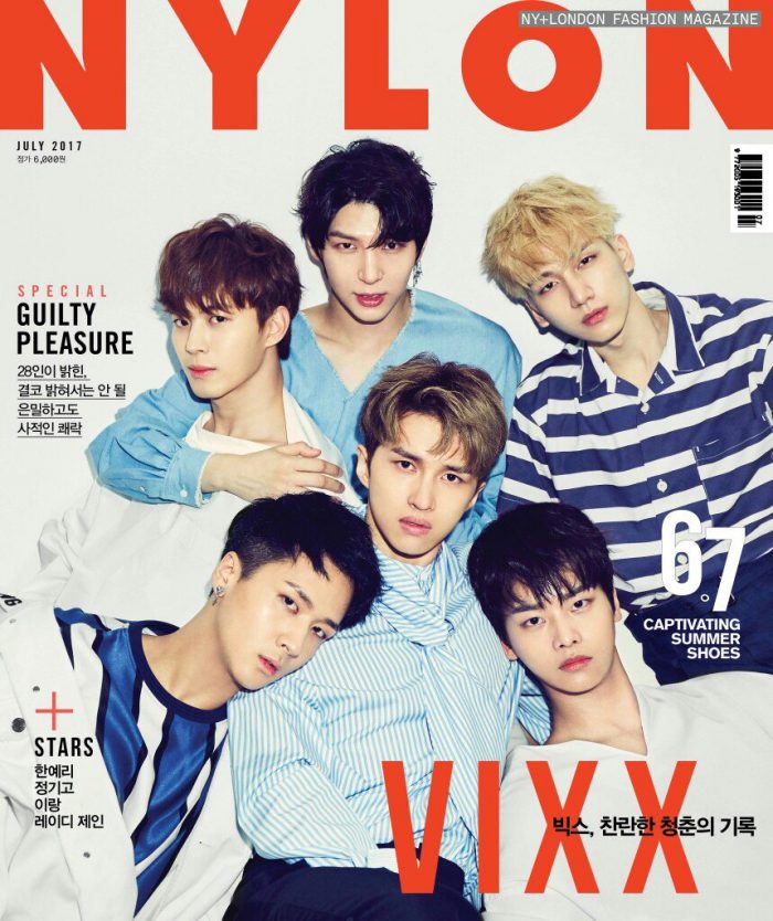 VIXX украсят обложку июльского выпуска журнала "NYLON"