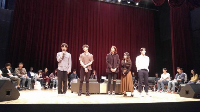 Онью (SHINee), Ким Мин Сок и другие посетили первое чтение сценария дорамы "Эпоха юности 2"