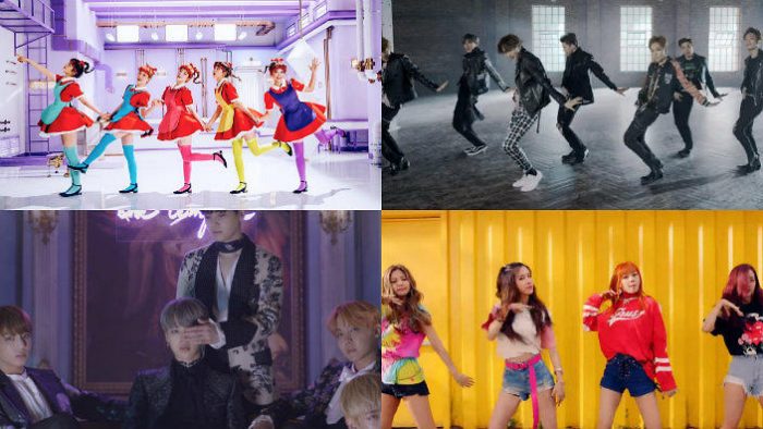 Поклонники выбирают самые стильные к-поп клипы