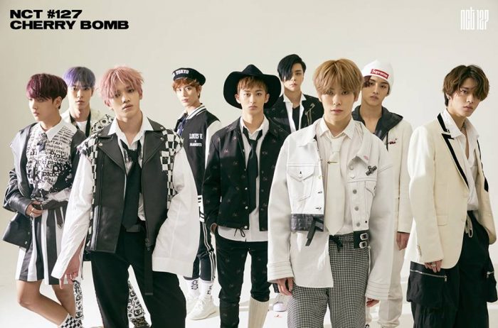NCT 127 и их новый альбом "Cherry Bomb" покоряет китайский и корейский музыкальный рынок