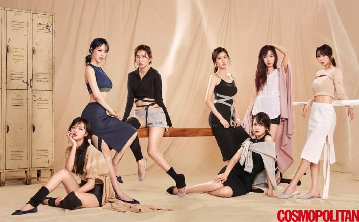 Девушки из "Idol Drama Operation Team" в фотосессии для "Cosmopolitan"