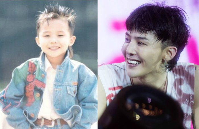 Эволюция маллета G-Dragon от детского сада до настоящего времени