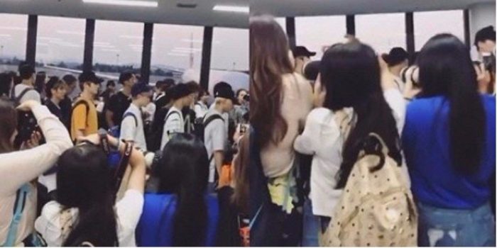 Тэён и Хёён (Girls' Generation) разместили видео с сасен-фанатами, которые вызвали споры в сети