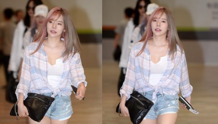 Санни из Girls’ Generation снова изменила цвет волос