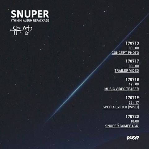 [РЕЛИЗ] Группа SNUPER выпустили клип на песню "Meteor"