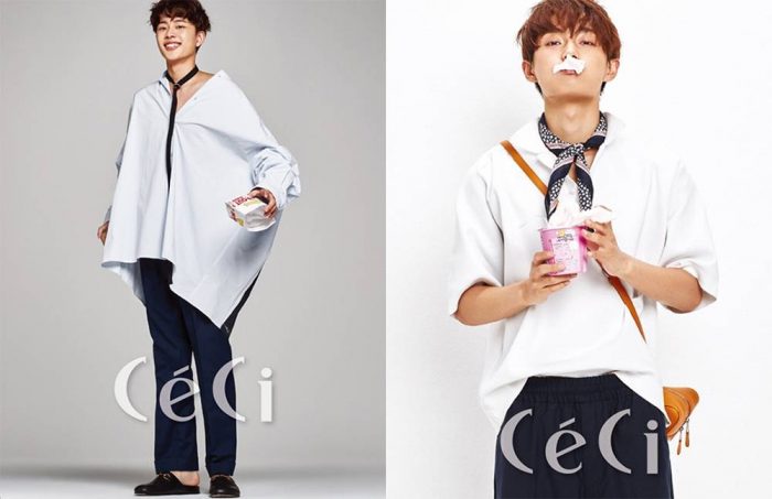 Участники второго сезона "Produce 101" позировали для журнала "CeCi"