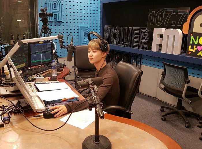 Тэмин (SHINee) стал приглашенным ведущим на радио "NCT Night Night"