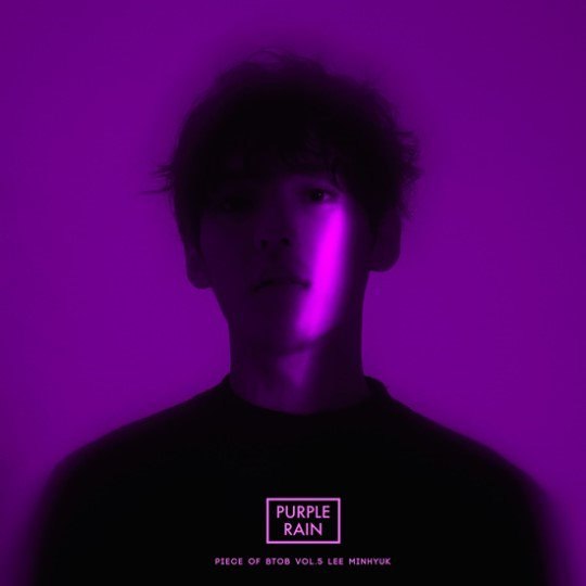 [РЕЛИЗ] Минхёк из BTOB опубликовал видео-тизер клипа "Purple Rain"