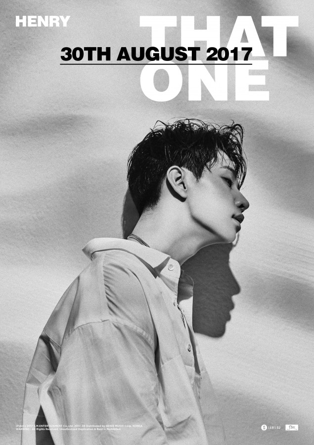 [РЕЛИЗ] Генри из Super Junior-M выпустил специальную версию песни "That One"