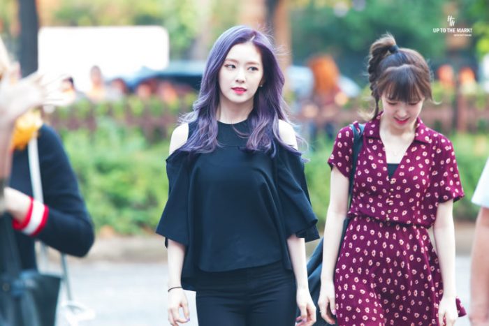 Айдолы, похожие на виноград: SM артисты с фиолетовыми волосами