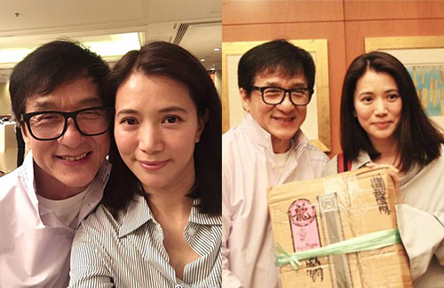 Джеки Чан и актриса Анита Юэн разрешили свой 22-летний конфликт