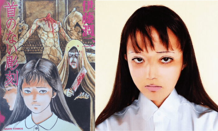 Японская девушка вдыхает в ужасающих персонажей манги жизнь при помощи макияжа