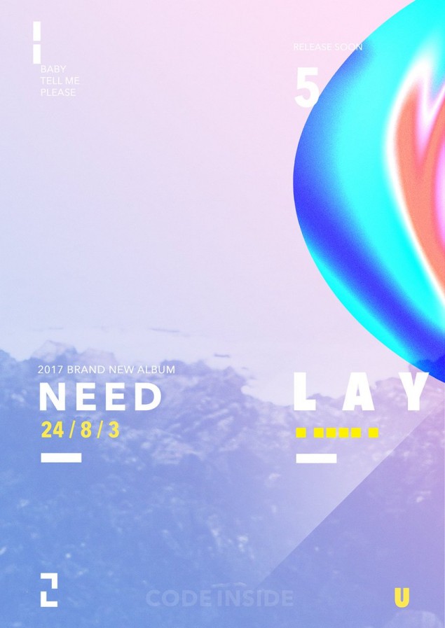 [КАМБЭК] Лэй из EXO выпустил новый сольный клип на песню "I NEED U"