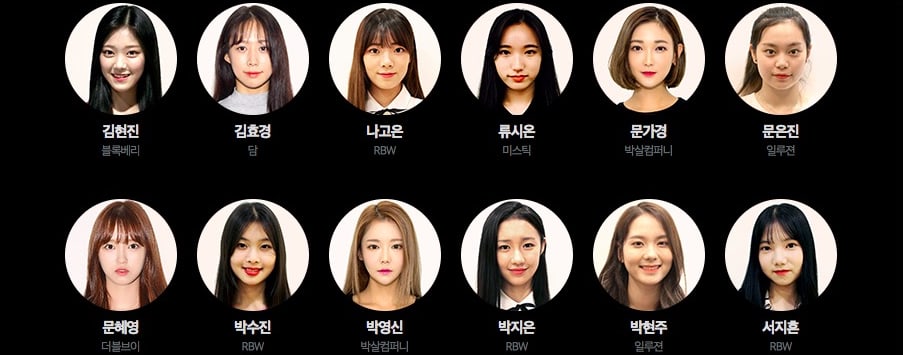 JTBC представил список конкурсантов второго эпизода шоу MIXNINE