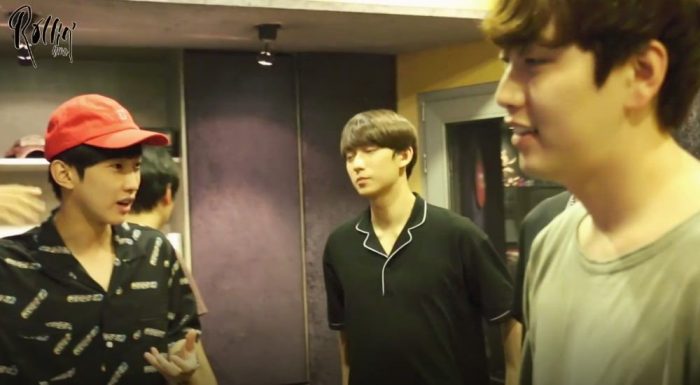 B1A4 поделились закадровым видео студийной записи песни "Rollin"