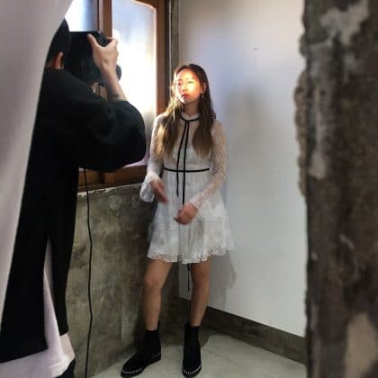 Бывшая участница Wonder Girls Еын в фотосессии Vogue