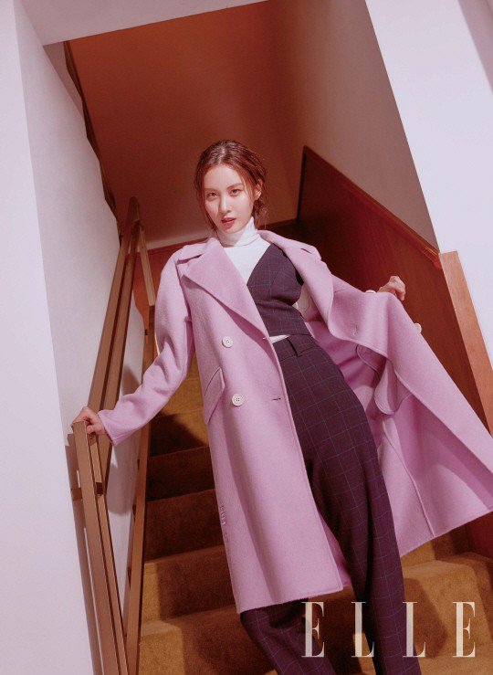 Сохён из Girls' Generation в фотосессии для журнала "Elle"