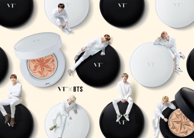 BTS x VT Cosmetics запускают новую серию коллагеновой косметики