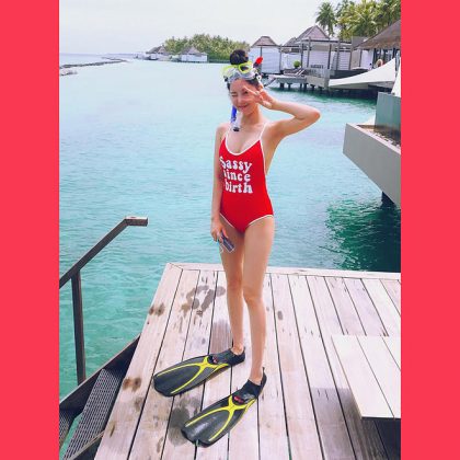 Хёмин из T-ara поделилась фото с отдыха на Мальдивах