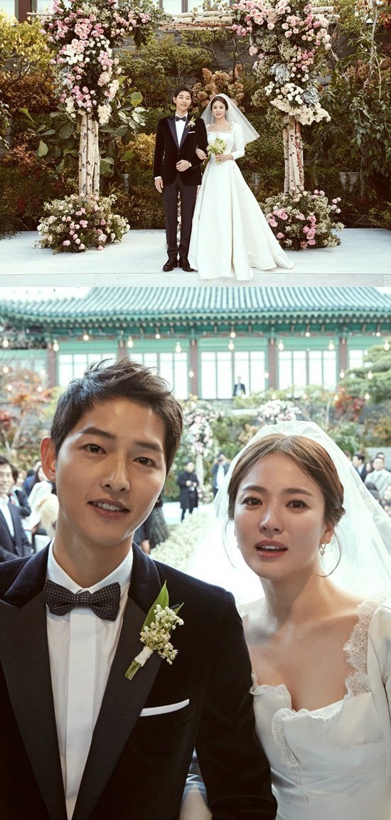 Молодожены "Сон-Сон" опубликовали официальные свадебные фотографии