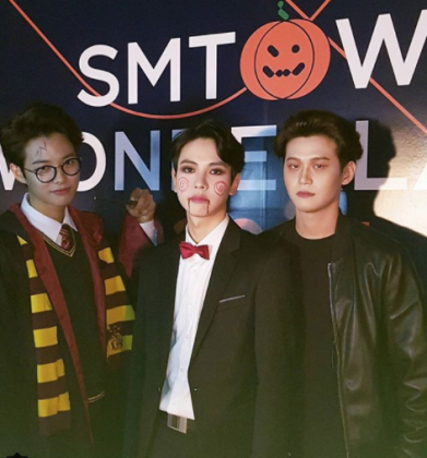 SM Entertainment поделились новыми фотографиями с вечеринки "SMTOWN WONDERLAND"