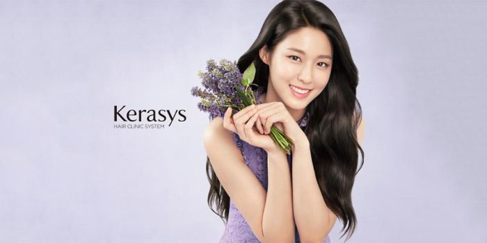 Клиника "Kerasys" опубликовала серию рекламных фотографий с участием Сольхён