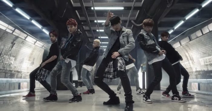 BTS и их клип на песню "Danger" преодолели отметку в 100 миллионов просмотров