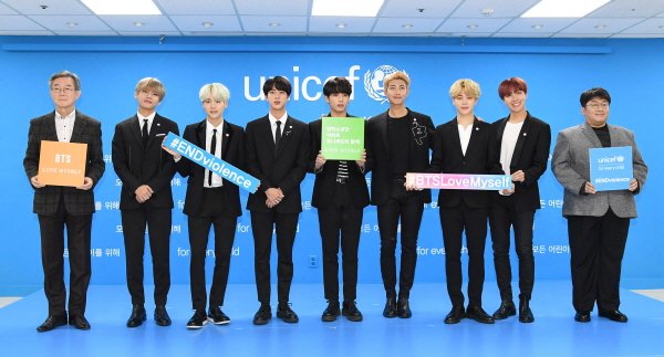 BTS официально объявили о глобальной кампании вместе с ЮНИСЕФ
