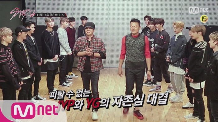 Битва между стажерами JYP и YG в новом превью шоу Stray Kids