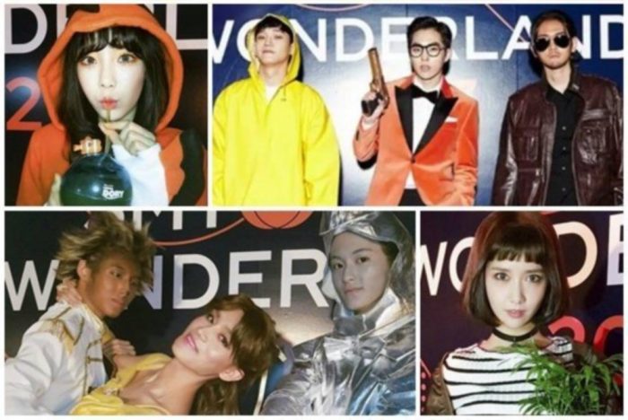В каких костюмах появились айдолы на вечеринке SM Entertainment в честь празднования Хэллоуина?