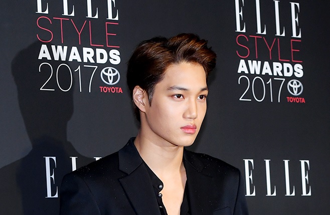 EXO получили награду на ELLE Style Awards