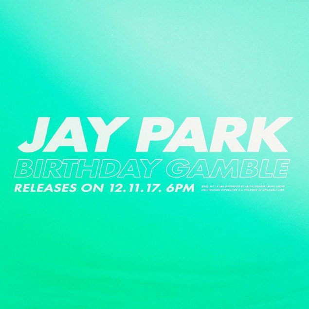 [РЕЛИЗ] Джей Пак опубликовал фото-тизер к предстоящему релизу "Birthday Gamble"