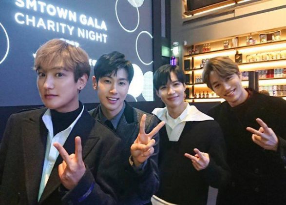 Артисты SM посетили благотворительный вечер "Gala Charity Night 2017"